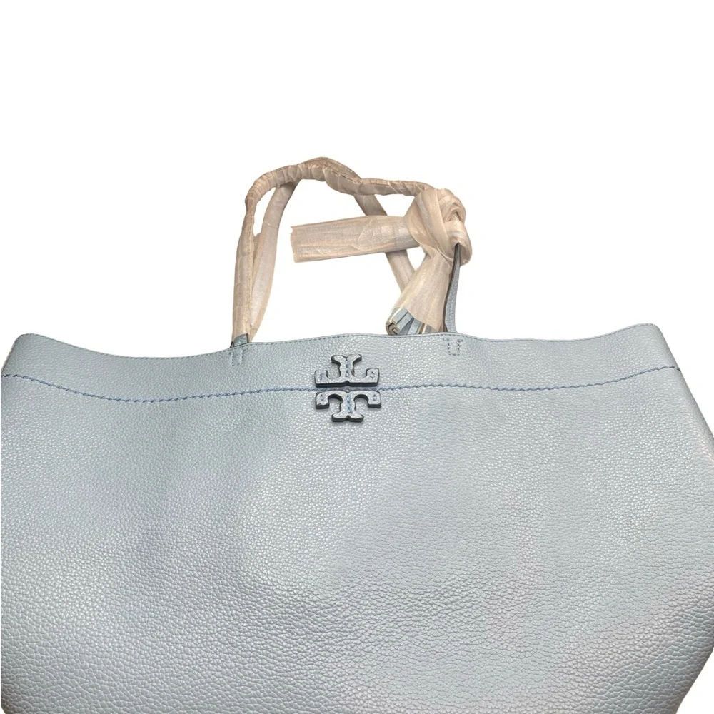 Tory Burch Light Blue MCGRAW TOTE